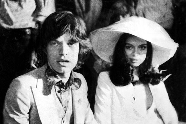 Mick Jagger And Bianca Jagger wedding Yves Saint Laurent dress.jpg Mick Jagger And Bianca Jagger wedding Yves Saint Laurent dress.jpg