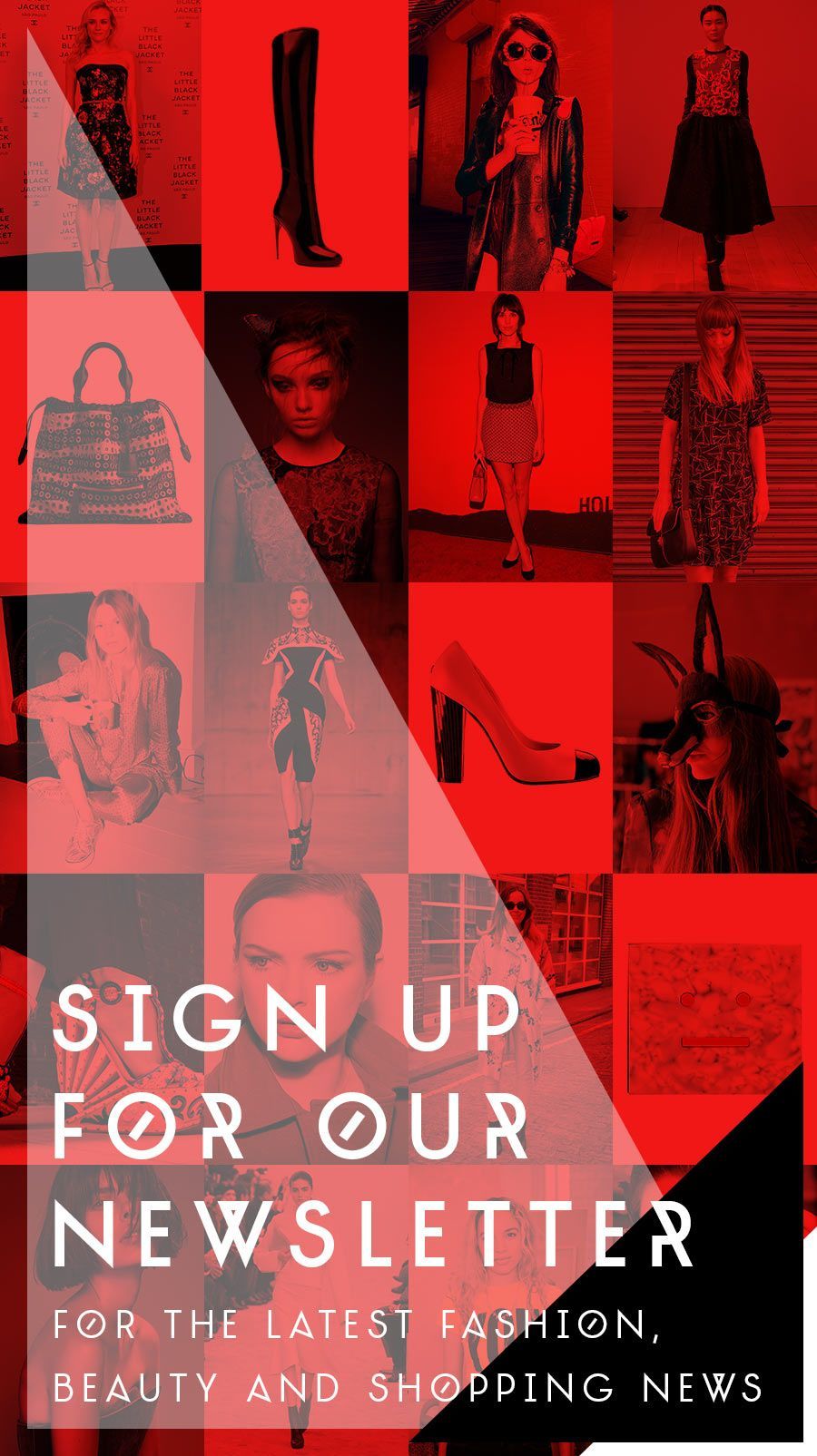 Sign up for our newsletter